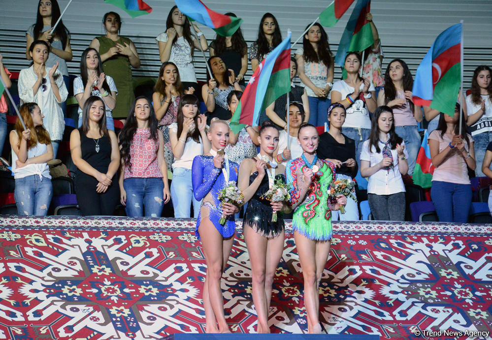 FIG World Cup finals: Winners in exercises with clubs, ribbon awarded (PHOTO)