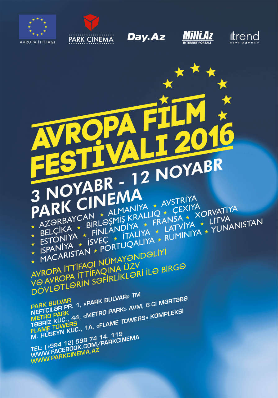 Главное кинособытие года в Азербайджане! Стартует VII Фестиваль европейского кино