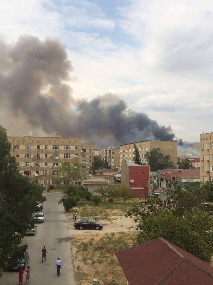 Azerbaycan'da silah üretim tesisinde patlama: 11 yaralı (Görüntü)