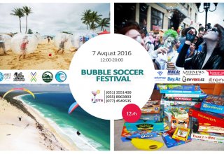 Bakıda Bubble Soccer Festival 2016 keçiriləcək