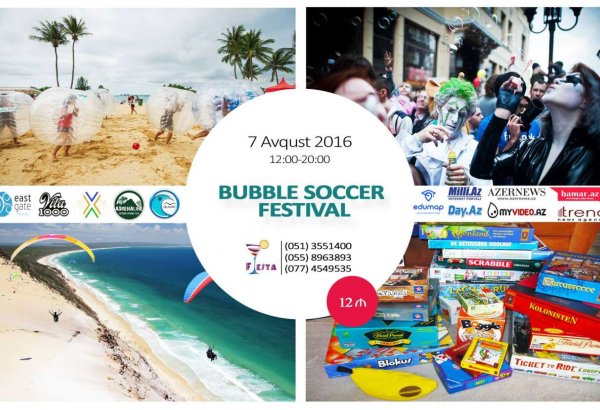 В Баку впервые пройдет экстрим-шоу Bubble Soccer Festival: футбол в надувных шарах