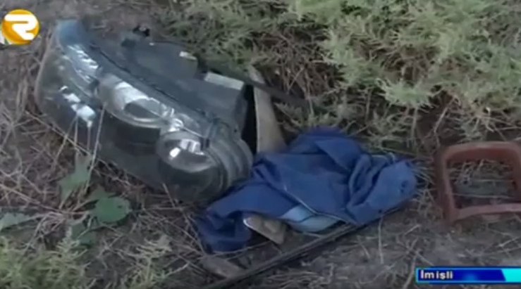 Range Rover aşdı - sürücü öldü (VİDEO/FOTO)