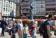 Путешествие в Европу: Жара - она и во Франкфурте жара (часть 1 - ФОТО)