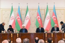 Азербайджан и Иран подписали шесть документов