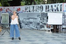 “Səs Azərbaycan” yarışının iştirakçıları  "Retro Bakı" layihəsində (FOTO)