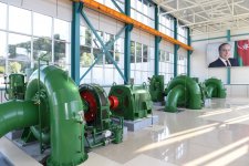 President Aliyev attends opening of “Ismayilli-2” hydroelectric power plant