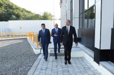 Prezident İlham Əliyev "İsmayıllı-2" Su Elektrik Stansiyasının açılışında iştirak edib (FOTO)