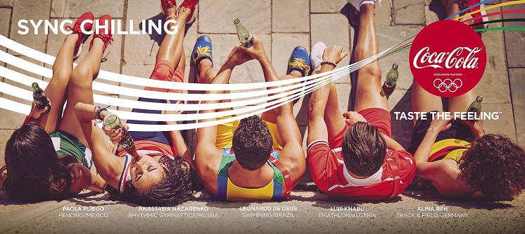 Coca-Cola проводит кампанию в честь Олимпиады «Рио-2016»