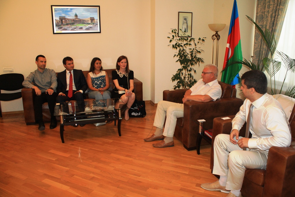 Гости из Татарстана посетили Российский центр в Баку (ФОТО)