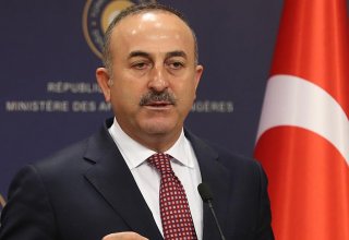 Turkish FM talks aims of Shield of Euphrates operation