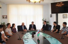 Владимир Дорохин встретился с азербайджанскими студентами, поступившими в российские вузы (ФОТО)