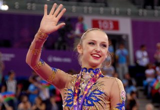 Азербайджанская гимнастка Марина Дурунда выступила в упражнениях с лентой на Олимпиаде в Рио (Обновлено)