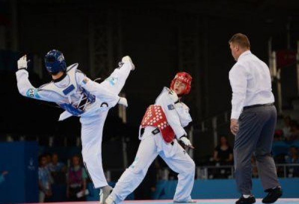 Азербайджанская тхэквондистка Азизова в полуфинале на Олимпиаде в Рио