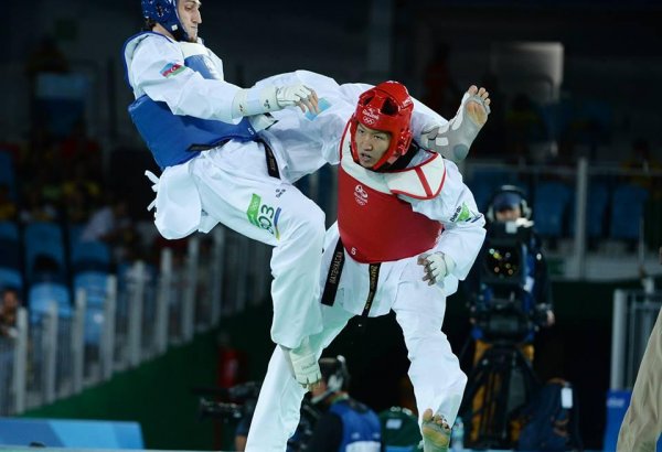 Азербайджанский тхэквондист вышел в полуфинал Олимпиады в Рио