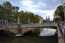 Путешествие в Европу: Прогулка по водным каналам Страсбурга (часть 4, ФОТО)
