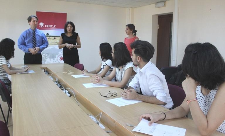 Students attend Internship Program at FINCA Azerbaijan (PHOTO)