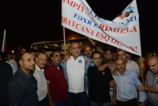 Олимпийская сборная Азербайджана вернулась на Родину (ФОТО)