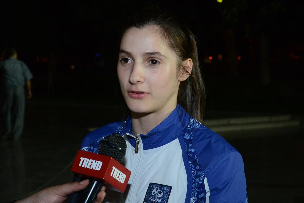 Azerbaijan's Abakarova recalls beating champions in Rio