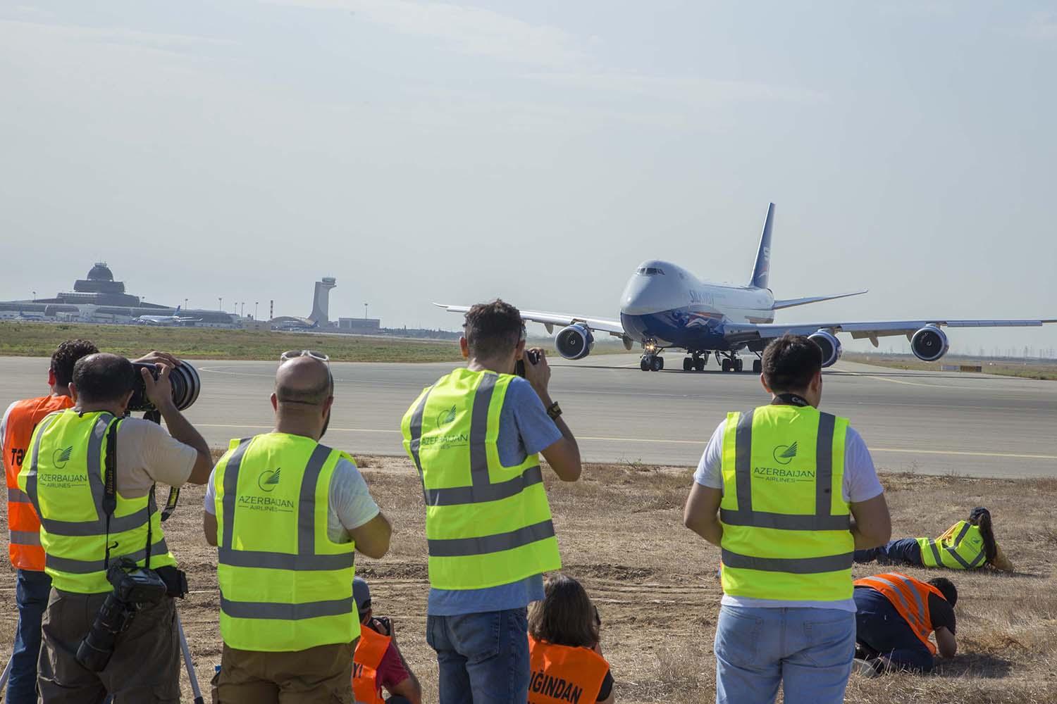 Heydər Əliyev Beynəlxalq Hava Limanında ilk spottinq keçirilib (FOTO/VİDEO)