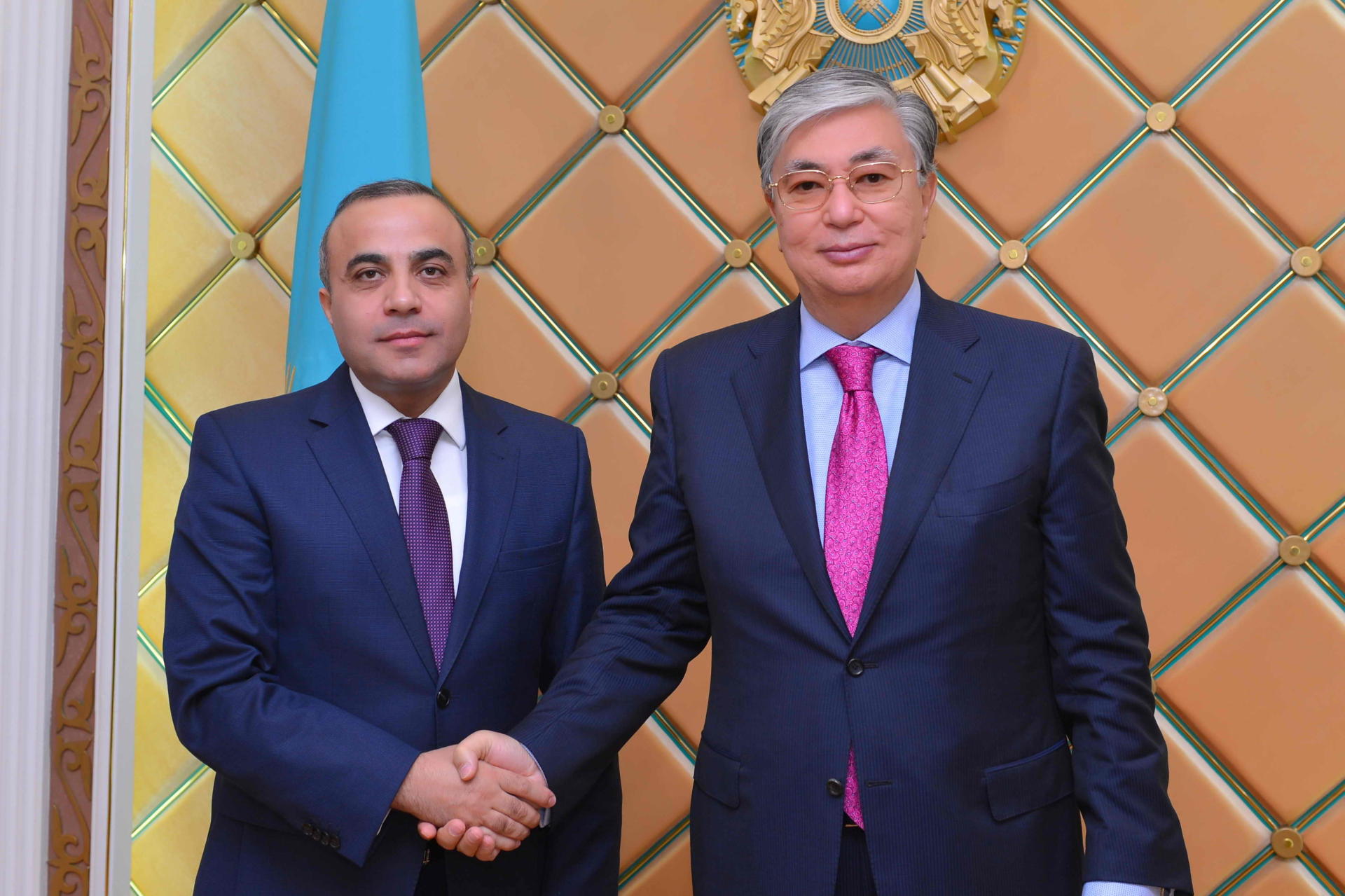 Azay Quliyev Qazaxıstan Parlamentinə təkliflər verib (FOTO)