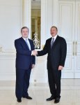 Cumhurbaşkanı Aliyev Gürcistan Başbakanı’nı kabul etti