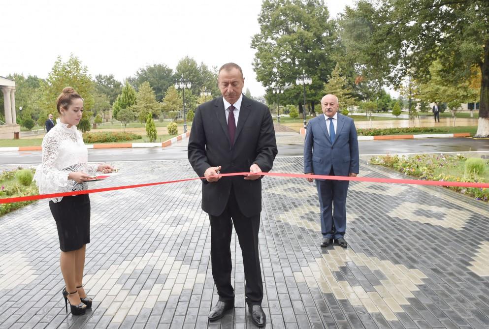 Ilham Aliyev inaugurates Children’s Arts School in Masalli (PHOTO)