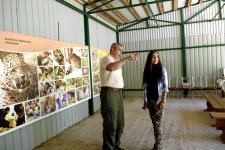 Leyla Aliyeva visits Leopard Reintroduction Center(PHOTO)