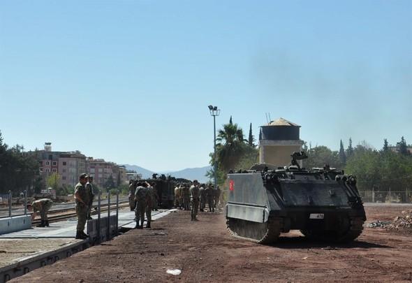 Turkey adding more military equipment on Syrian border