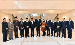 Президент Ильхам Алиев принял делегацию Народного консультативного конгресса Индонезии (ФОТО)