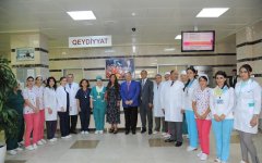 Vice-President of Heydar Aliyev Foundation Leyla Aliyeva visits Children`s Clinic of National Oncology Center (PHOTO)