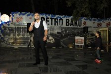 Бакинский уик-энд: ретро-автомобили, музыка, танцы (ФОТО)