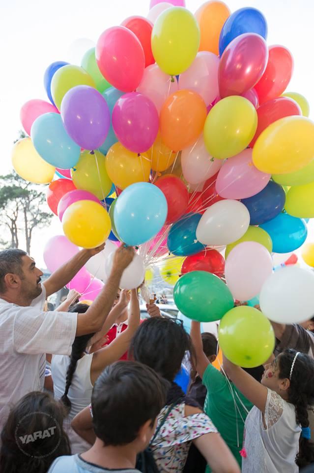 YARAT “Uçmağı bizimlə öyrən” uşaq festivalı keçirib (FOTO)
