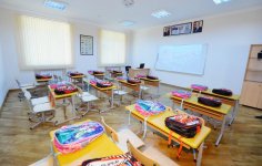 Ilham Aliyev views new education block of school in Baku (PHOTO) 