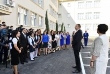 Prezident İlham Əliyev: Biz fəxr edirik ki, Azərbaycanda savadlılıq 100 faizdir  (YENİLƏNİB) (FOTO)