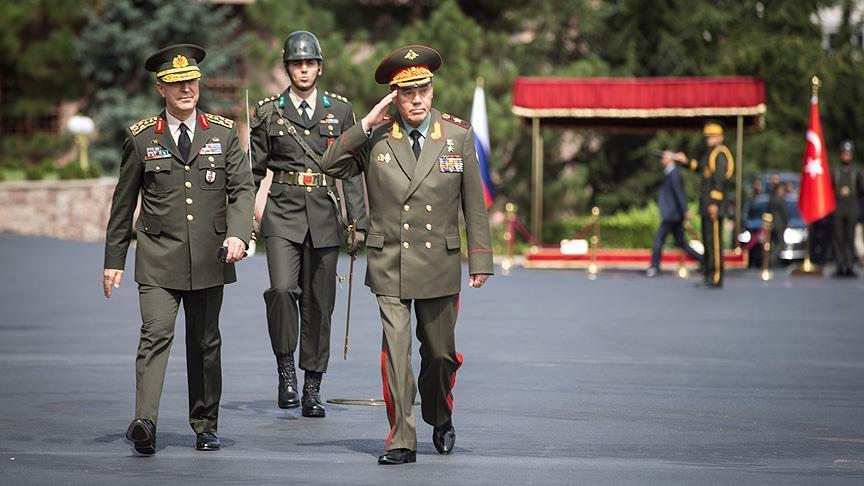 Rusya Genelkurmay Başkanı Orgeneral Gerasimov Ankara'da