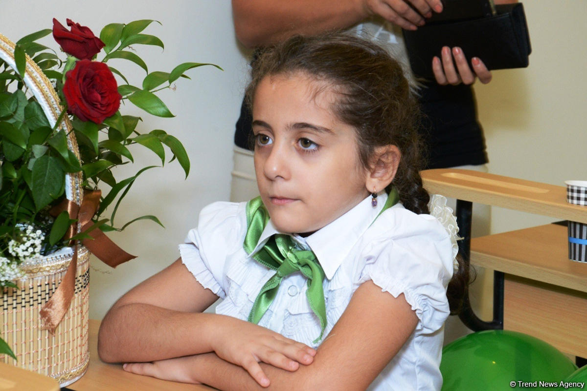 День знаний в бакинских школах  (ФОТО)