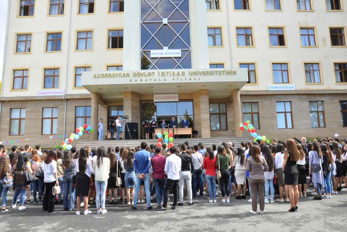 Dövlət İqtisad Universitetinin yeni filialı açılıb (FOTO)