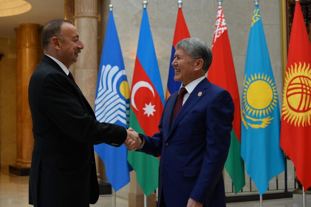 Ilham Aliyev attends CIS Council of Heads of State meeting