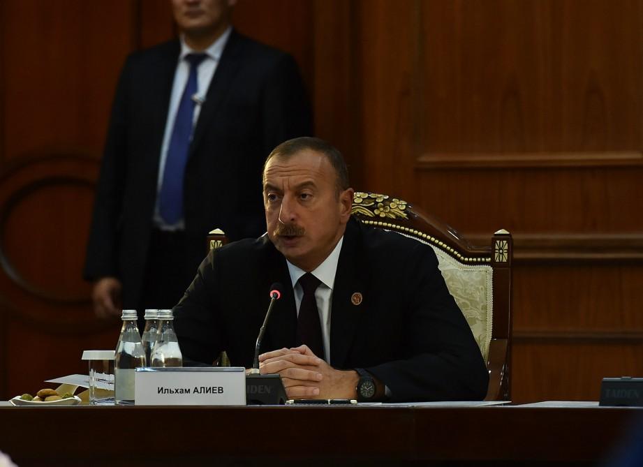 Президент Ильхам Алиев: Азербайджан придает большое значение членству в СНГ