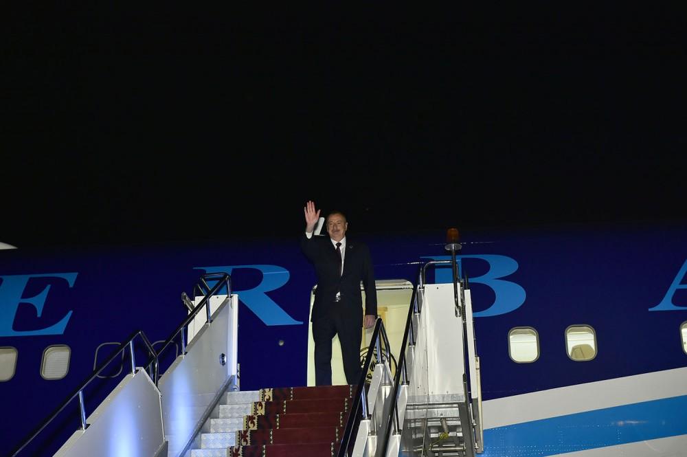 Завершился визит Президента Азербайджана в Кыргызстан