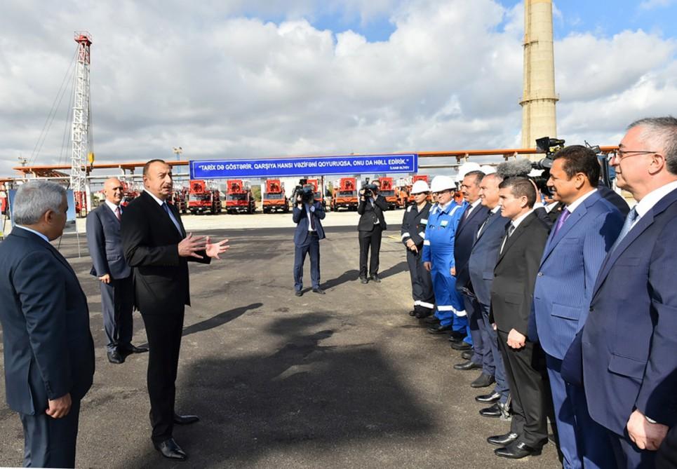 Президент Ильхам Алиев: НПЗ имени Гейдара Алиева превратится в завод мирового уровня