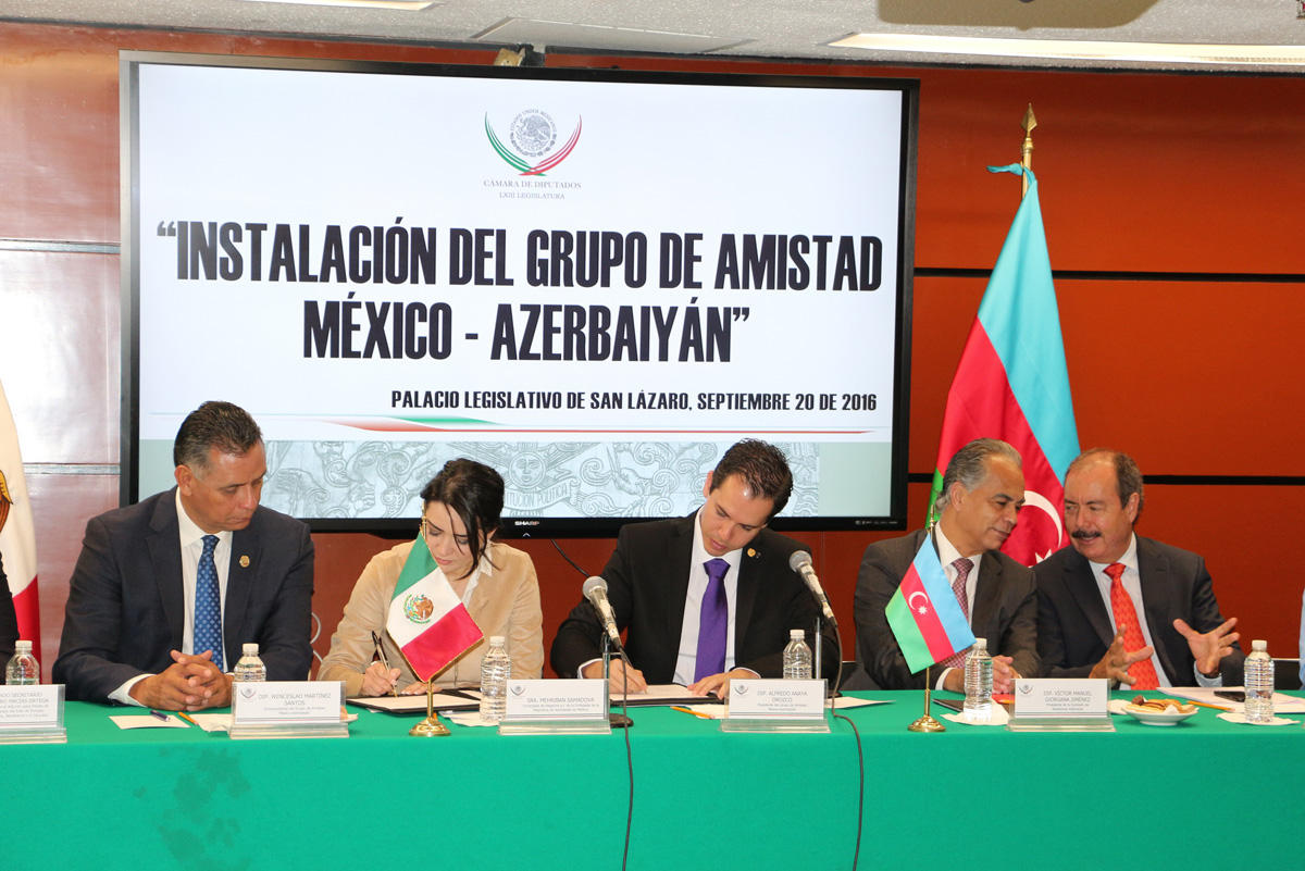 Meksika-Azərbaycan Dostluq Qrupu təsis edilib (FOTO)