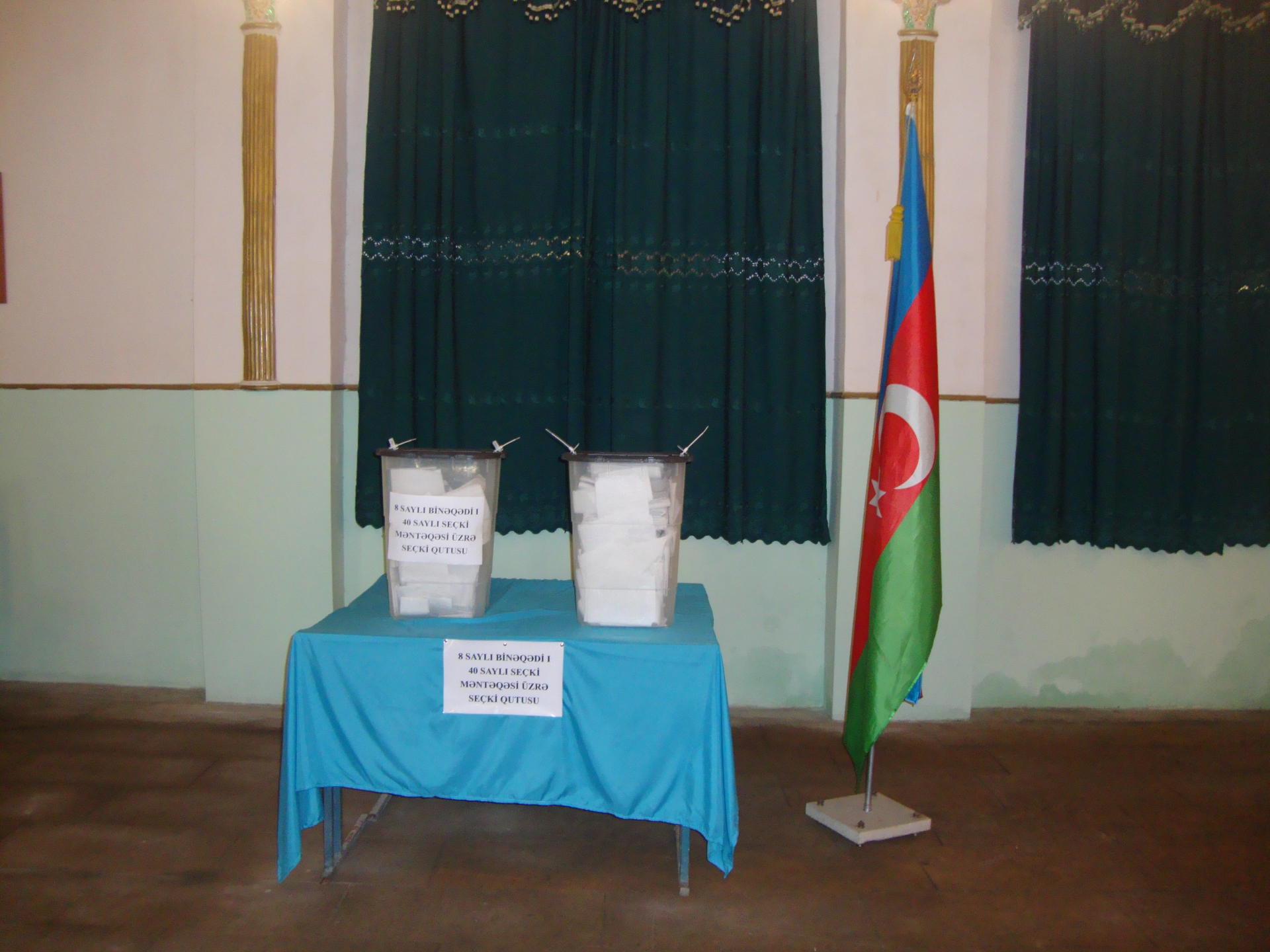 Azerbaycan’da referandum sona erdi