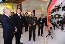 Ilham Aliyev views ADEX 2016 exhibition  (PHOTO)