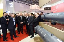 Президент Ильхам Алиев посетил Азербайджанскую международную оборонную выставку (ФОТО)