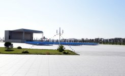 Президент Ильхам Алиев принял участие в открытии в Сумгайыте Приморского бульвара (ФОТО)