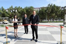 Ilham Aliyev opens Chess School in Sumgayit (PHOTOS)