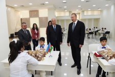 Ilham Aliyev opens Chess School in Sumgayit (PHOTOS)