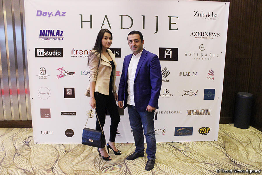Hadije Azerbaycan’da moda şöleni gerçekleştirdi.