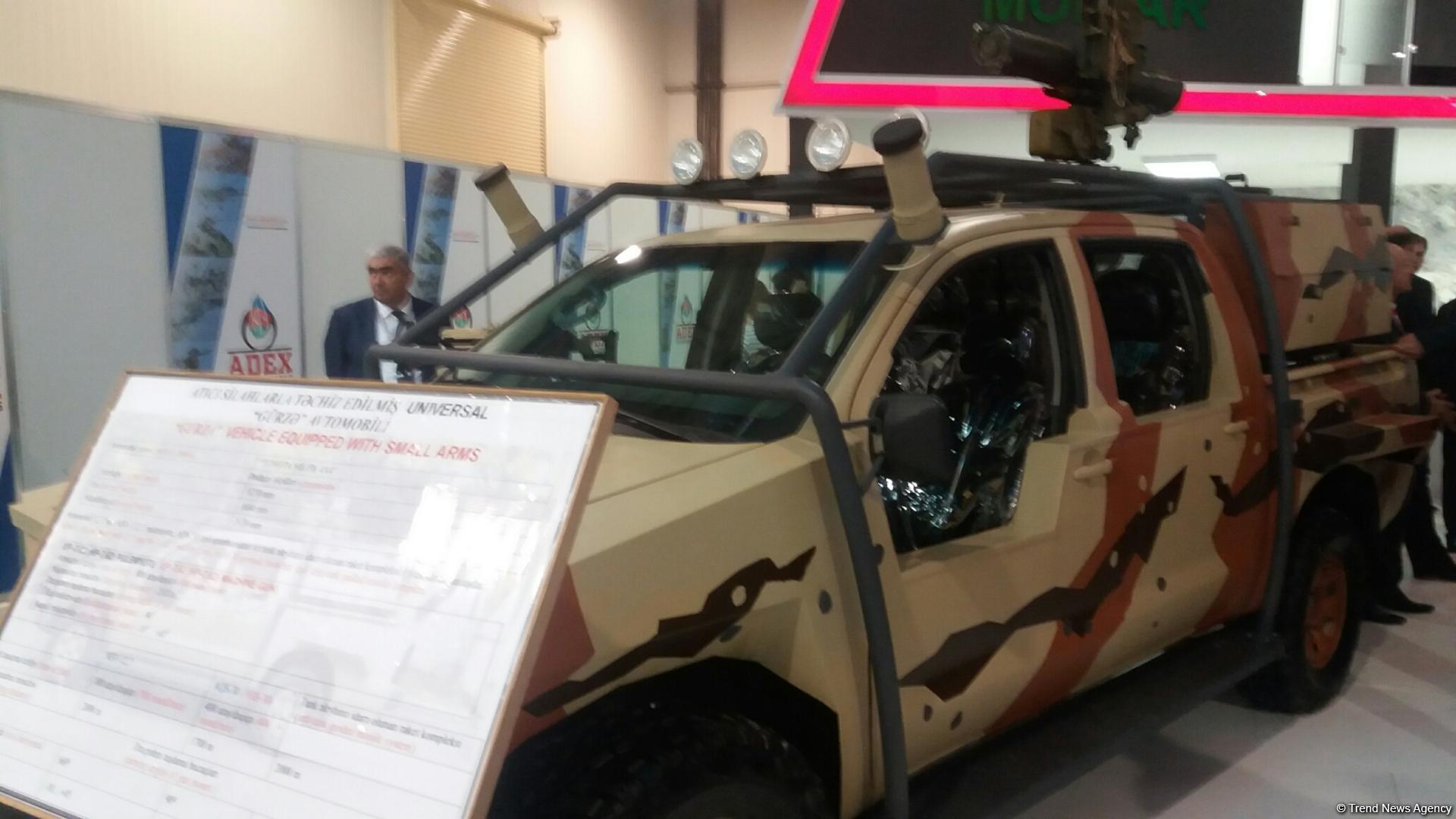 Azerbaijan showcases new armored fighting vehicle